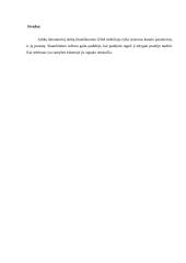 GSM mobiliojo ryšio kanalo parametrų matavimai 4 puslapis