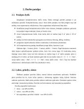 Biuro darbo vietos išplanavimas ir  apšvietimo sistemos parinkimas 4 puslapis