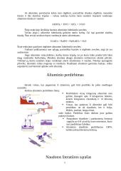 Aliuminis. Aliuminio savybės 9 puslapis