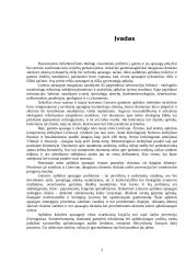 Ekologija ir gamtos apsauga Lietuvoje 2 puslapis