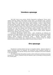 Ekologija ir gamtos apsauga Lietuvoje 3 puslapis