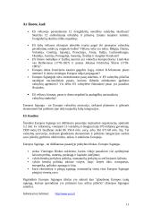Europos Sąjunga (ES) - pliusai ir minusai 11 puslapis