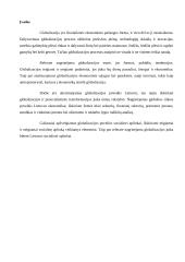 Globalizacija. Globalizacijos poveikis Lietuvai ir socialinei aplinkai 2 puslapis