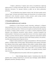 Globalizacija. Globalizacijos poveikis Lietuvai ir socialinei aplinkai 5 puslapis