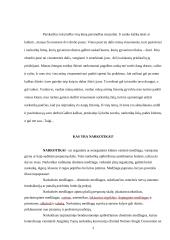 Narkotinių medžiagų poveikis organizmui 3 puslapis