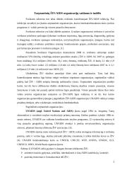 Tarptautinės ŽIV/AIDS organizacijos ir jų indėlis į šios infekcijos valdymą 2 puslapis