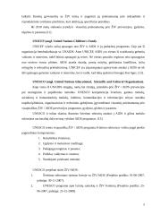Tarptautinės ŽIV/AIDS organizacijos ir jų indėlis į šios infekcijos valdymą 5 puslapis
