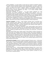 Pedagoginės kryptys Vakarų Europoje ir Jungtinėse Amerikos Valstijose (JAV) XIX amžiaus pabaiga - XX amžiaus pradžia 2 puslapis