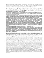 Pedagoginės kryptys Vakarų Europoje ir Jungtinėse Amerikos Valstijose (JAV) XIX amžiaus pabaiga - XX amžiaus pradžia 9 puslapis