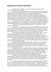 Antikinės filosofijos įtaka Renesanso epochos idėjoms 3 puslapis