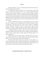 Kalbos ir tikrovės suvokimas L. Wittgenstein filosofijoje 3 puslapis