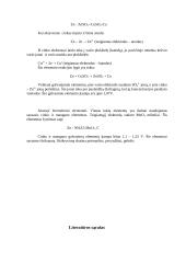 Elektrolizė. Termochemija 13 puslapis