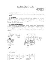 Kokybinė spektrinė analizė