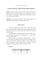 Linijinių spektrų skaičiavimas monochromatoriumi