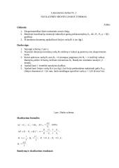 Nuolatinės srovės linijos eksperimentinis matavimas