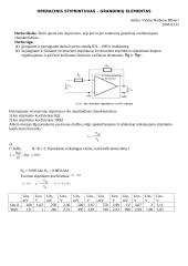 Operacinis stiprintuvas — grandinių elementas