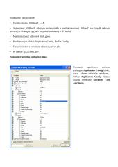 Opnet programos panaudojimas tinklų ir paslaugų charakteristikų 16 puslapis