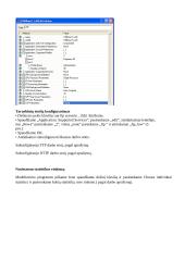 Opnet programos panaudojimas tinklų ir paslaugų charakteristikų 18 puslapis