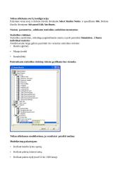 Opnet programos panaudojimas tinklų ir paslaugų charakteristikų 4 puslapis