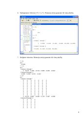 Pažintis su MATLAB 8 puslapis