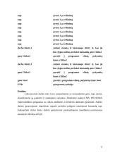 Programos ciklų sudarymas PIC16F84A mikrovaldikliui 6 puslapis