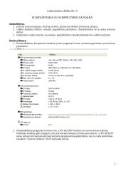 Susipažinimas su kompiuterio sandara. Procesorius, pagrindinė atmintis, vaizdo sistema 2 puslapis