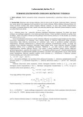 Termoelektroninės emisijos reiškinio tyrimas su skaičiavimais