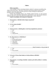 Alkoholio vartojimo pasekmės 12 puslapis