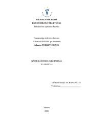 Biudžetinių įstaigų apskaita