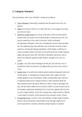 Business plan: "Jazz Café-Boo" 5 puslapis