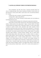 Centrinis bankas (CB) ir monetarinė politika 6 puslapis