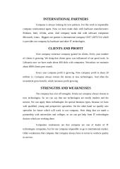 Company analysis: selling informational technologies "iTech" 6 puslapis