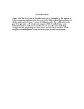 Company report: "Super beer" brewery 3 puslapis