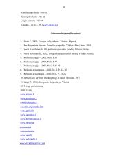 Pagrindinė turistinė informacija apie Daniją 8 puslapis