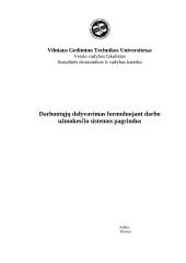 Darbuotųjų dalyvavimas formuluojant darbo užmokesčio sistemos pagrindus