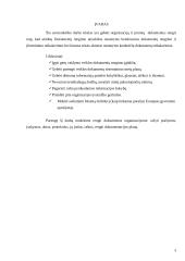 Dokumentų valdymas - savarankiškas darbas 3 puslapis