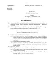 Dokumentų valdymo norminis metodinis pagrindas 8 puslapis