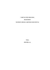 Eksporto prekių gabenimo dokumentai