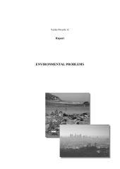 Water, air and soil environmental problems