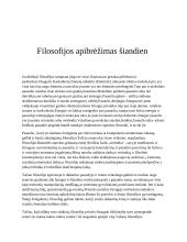Filosofijos apibrėžimo problemiškumas 3 puslapis