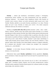 Filosofijos kilmė ir prielaidos 3 puslapis