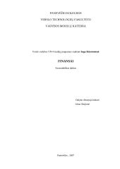 Finansų valdymo rodikliai