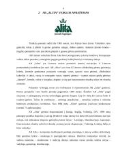 Finansinės veiklos analizė: vyno gamykla AB "Alita" 3 puslapis