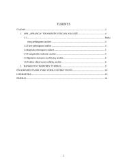 Finansinių ataskaitų analizė: APB "Apranga" 2 puslapis