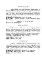 Plėšrieji paukščiai Grifai 2 puslapis