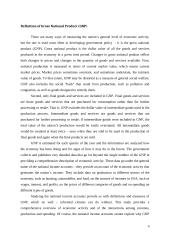 Gross national product (GNP)  and the total of income 4 puslapis