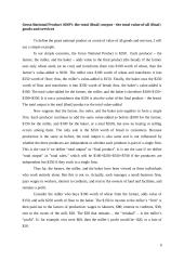 Gross national product (GNP)  and the total of income 9 puslapis