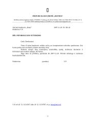 Įmonės charakteristika ir veiklos dokumentai: prekyba kompiuteriais IĮ "Matrix" 10 puslapis