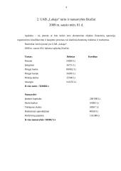 Įmonės finansų balansas: statybinių medžiagų tiekimas UAB "Lakaja" 4 puslapis