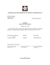 Įmonės veiklos dokumentų rengimo analizė: UAB "Žvaigždutė" 7 puslapis